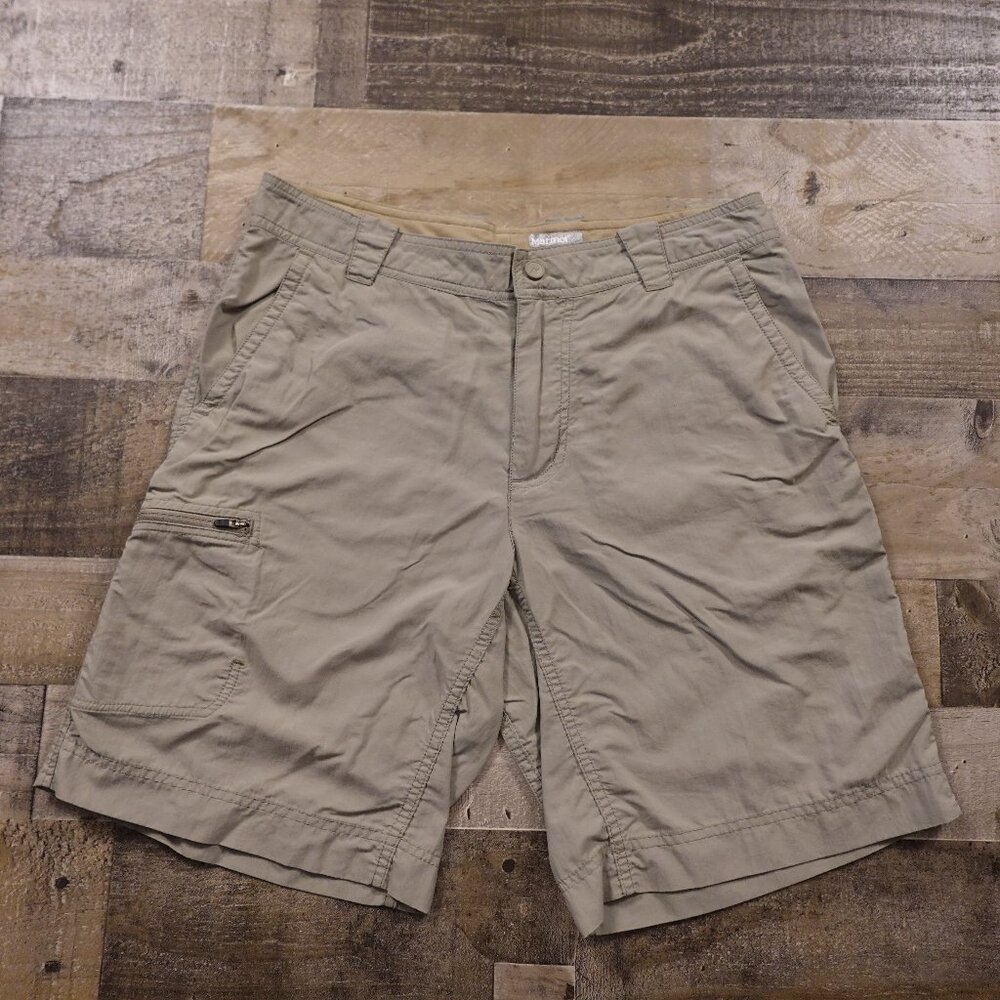 Marmot Arch Rock cargo shorts men's 32 light khaki